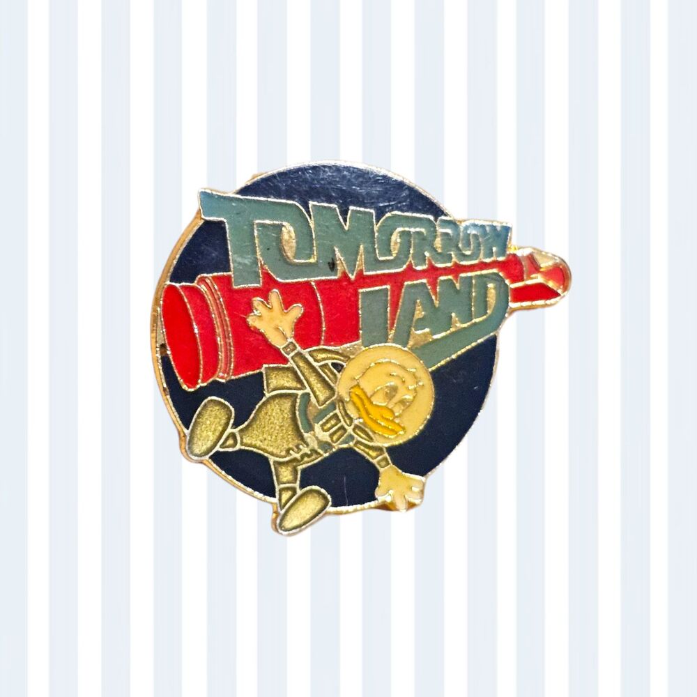 Vintage WALT DISNEY PRODUCTIONS Tomorrowland Pin